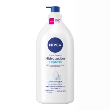 CREMA CORPORAL NIVEA HIDRATANTE HIDRATACIÓN EXPRESS 1 L - 1
