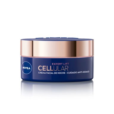 CREMA NIVEA GEL ANTIEDAD NOCHE HYALURON CELLULAR FILLER ELASTICIDAD & ANTIGRAVEDAD 50 ML - 3