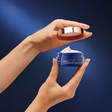 CREMA NIVEA GEL ANTIEDAD NOCHE HYALURON CELLULAR FILLER ELASTICIDAD & ANTIGRAVEDAD 50 ML - 6