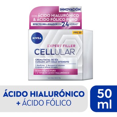 CREMA NIVEA GEL ANTIEDAD DÍA CELLULAR SPF 30 50 ML - 2
