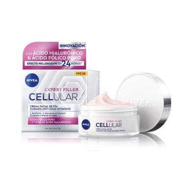 CREMA NIVEA GEL ANTIEDAD DÍA CELLULAR SPF 30 50 ML - 3