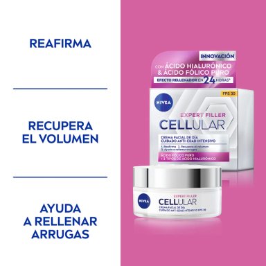CREMA NIVEA GEL ANTIEDAD DÍA CELLULAR SPF 30 50 ML - 4