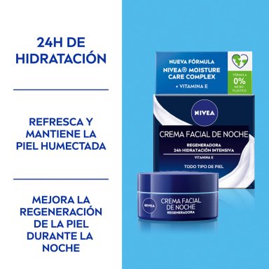 CREMA FACIAL NIVEA HIDRATANTE NOCHE REGENERADORA 50 ML - 3