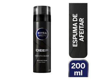 ESPUMA AFEITAR NIVEA MEN DEEP 200 ML - 1