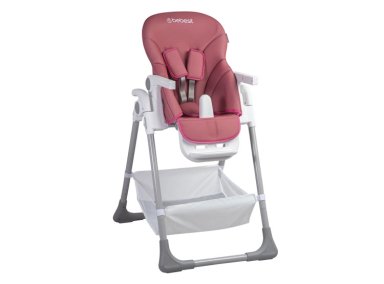 SILLA DE COMER BEBE INFANTIL SNACK LX ROSADA BEBESIT - 2