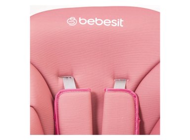 SILLA DE COMER BEBE INFANTIL SNACK LX ROSADA BEBESIT - 8