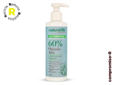 LIMPIADOR FACIAL NATURALOE GEL PIEL PIXTA A GRASA 250 ML - 1