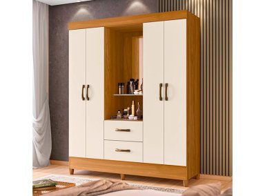 CLOSET VEKKA HOME CAPELINA 4P 2C - 4