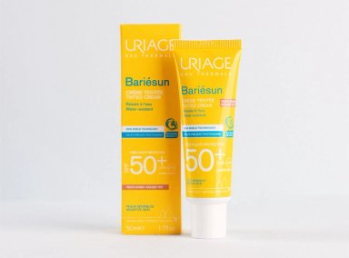 PROTECTOR SOLAR FACIAL URIAGE BARIÉSUN CREMA COLOR DORADO SPF 50+ 50 ML - 2