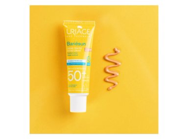 PROTECTOR SOLAR FACIAL URIAGE BARIÉSUN CREMA COLOR DORADO SPF 50+ 50 ML - 3