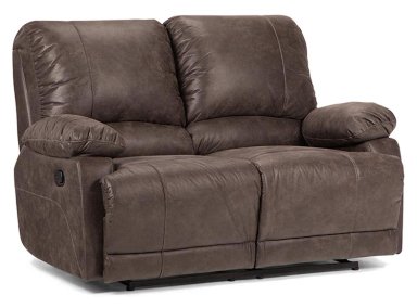 SOFÁ ROSEN RECLINABLE BUCAREST PU 2 CUERPOS CAFÉ - 2