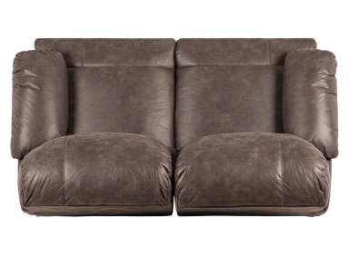 SOFÁ ROSEN RECLINABLE BUCAREST PU 2 CUERPOS CAFÉ - 8