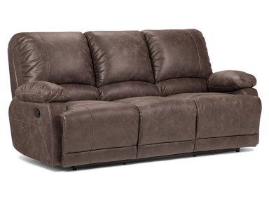 SOFÁ ROSEN RECLINABLE BUCAREST PU 3 CUERPOS CAFÉ - 2