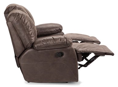 SOFÁ ROSEN RECLINABLE BUCAREST PU 3 CUERPOS CAFÉ - 6