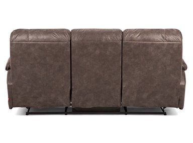 SOFÁ ROSEN RECLINABLE BUCAREST PU 3 CUERPOS CAFÉ - 9