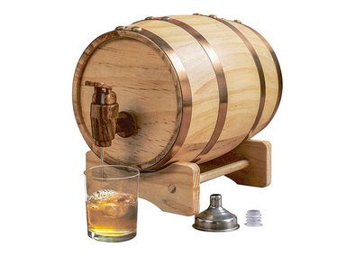 BARRIL CLASSIC MINI MADERA CAFE 800 ML - 1