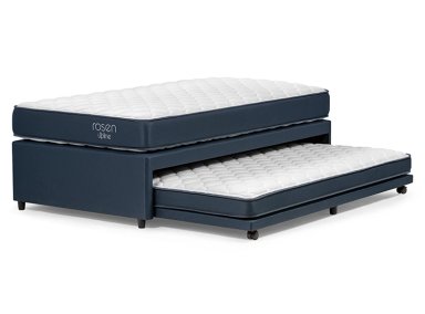 CAMA DIVAN ROSEN UPLINE 1.5 PLAZAS AZUL - 1