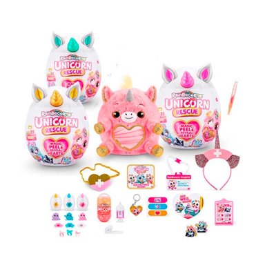 HUEVO GIGANTE RAINBOCORNS UNICORN RESCUE SURPRISE - 6