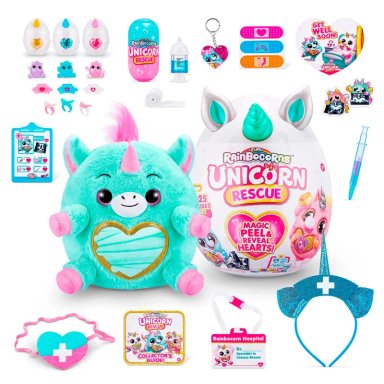 HUEVO GIGANTE RAINBOCORNS UNICORN RESCUE SURPRISE - 7