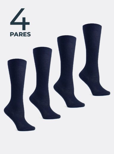 4 PACK CALCETINES NIÑA MONARCH 4 PARES DE CALCETAS BAMBOO - 1