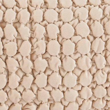 COJÍN VELVET RIPLEY HOME VELVET PANAL IVORY - 2