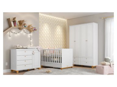 CÓMODA KIDSCOOL ZUPI CON PUERTA BLANCO - 5