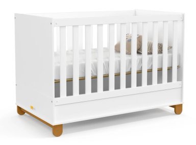 CUNA KIDSCOOL NEW ZUPI MADERA BLANCO - 1