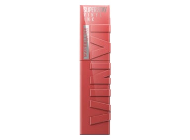LABIAL MAYBELLINE SUPER STAY VINYL INK LARGA DURACIÓN PEACHY 4 GR - 3