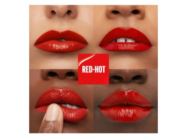 LABIAL MAYBELLINE SUPER STAY VINYL INK LARGA DURACIÓN RED HOT 4 GR - 4