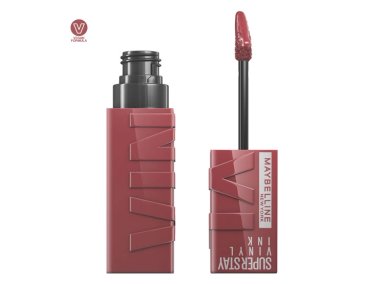 LABIAL MAYBELLINE SUPER STAY VINYL INK LARGA DURACIÓN WITTY 4 GR - 1