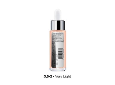 BASE DE MAQUILLAJE LOREAL TRUE MACH SERUM 0.5 2 VERY LIGHT 30 ML - 4