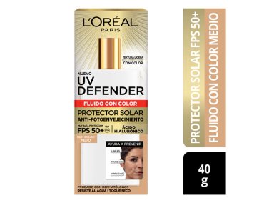 PROTECTOR SOLAR FACIAL LOREAL ANTIEDAD DERMO EXPERTISE SPF 50 40 ML - 1