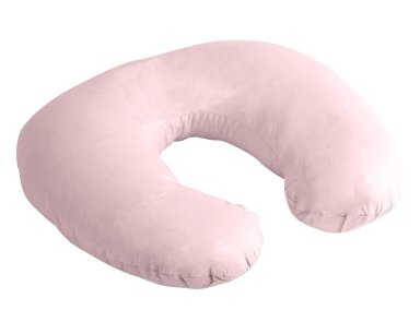 COJÍN LACTANCIA BEBESIT ALGODÓN ROSA LISO - 1