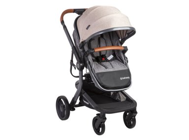 COCHE CUNA TRAVEL SYSTEM BEBE TAURUS CON BASE BEIGE BEBESIT - 2