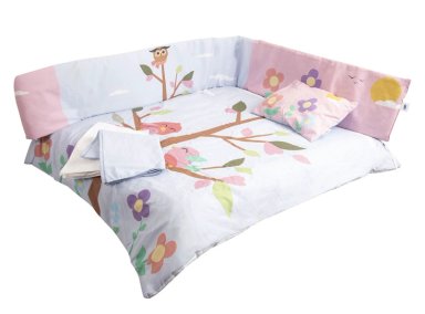 SET DE CUNA BEBESIT 5 PIEZAS PAJARITO - 5