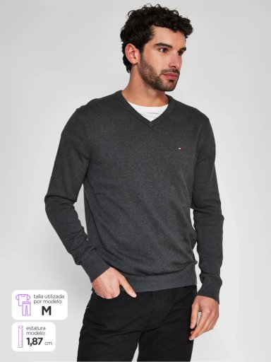 SWEATER ALGODÓN HOMBRE TOMMY HILFIGER - 1