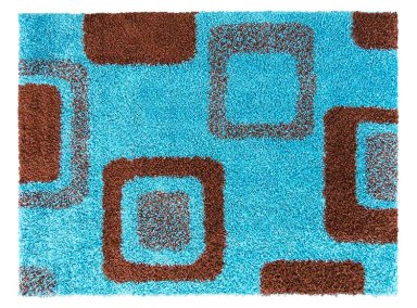 ALFOMBRA IDETEX D1 SHAGGY 133 X 180 CM TURQUESA - 1