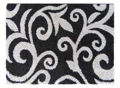 ALFOMBRA IDETEX D5 SHAGGY 133 X 180 CM NEGRO - 1