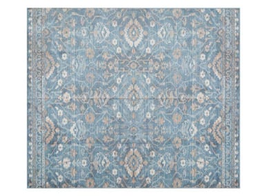 ALFOMBRA IDETEX VINTAGE SKY CLÁSICA TRADICIONAL 195 X 285 CM AZUL - 1
