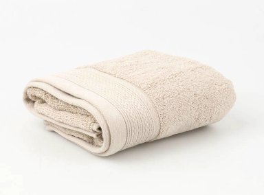 TOALLA DE MANO MAISON LINETT 700 GR TAUPE - 1
