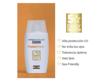 SET ISDIN FOTOPROTECCIÓN SPORT FUSION WATER SPF50 50 ML + FUSION GEL SPORT WET SKIN SPF50 100 ML - 2