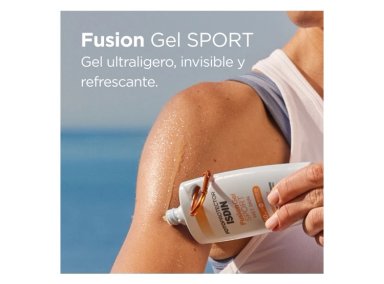 SET ISDIN FOTOPROTECCIÓN SPORT FUSION WATER SPF50 50 ML + FUSION GEL SPORT WET SKIN SPF50 100 ML - 4