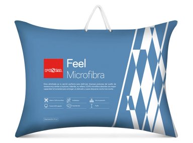 ALMOHADA ROSEN FEEL 70 X 50 CM ALGODÓN MICROFIBRA BLANCO - 3