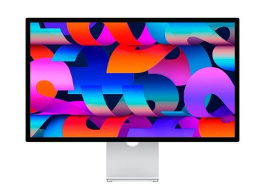 MONITOR RETINA APPLE 27" STUDIO DISPLAY 5K VIDRIO ESTÁNDAR SOPORTE BASE INCLINACIÓN AJUSTABLE - 2