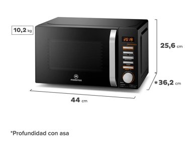 MICROONDAS DIGITAL MM20FBH 20LTS MADEMSA - 5