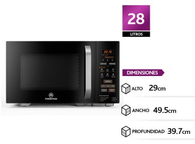 MICROONDAS DIGITAL MM28FB 28 LTS MADEMSA - 1