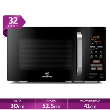 MICROONDAS DIGITAL MM31FB 31 LTS MADEMSA - 1