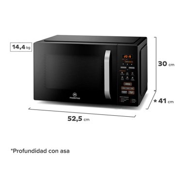 MICROONDAS DIGITAL MM31FB 31 LTS MADEMSA - 5