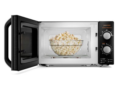 MICROONDAS MADEMSA 20 L MM20FBM MANUAL PLATO GIRATORIO - 4