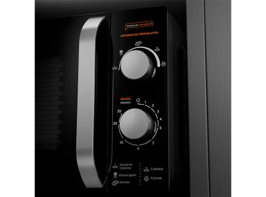 MICROONDAS MADEMSA 20 L MM20FBM MANUAL PLATO GIRATORIO - 6